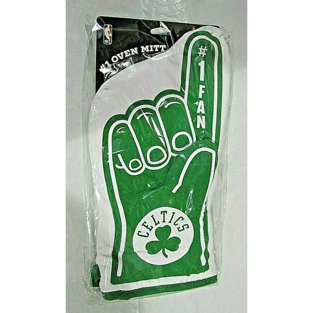 NBA Boston Celtics #1 FAN FINGER Oven Mitt by You the fan